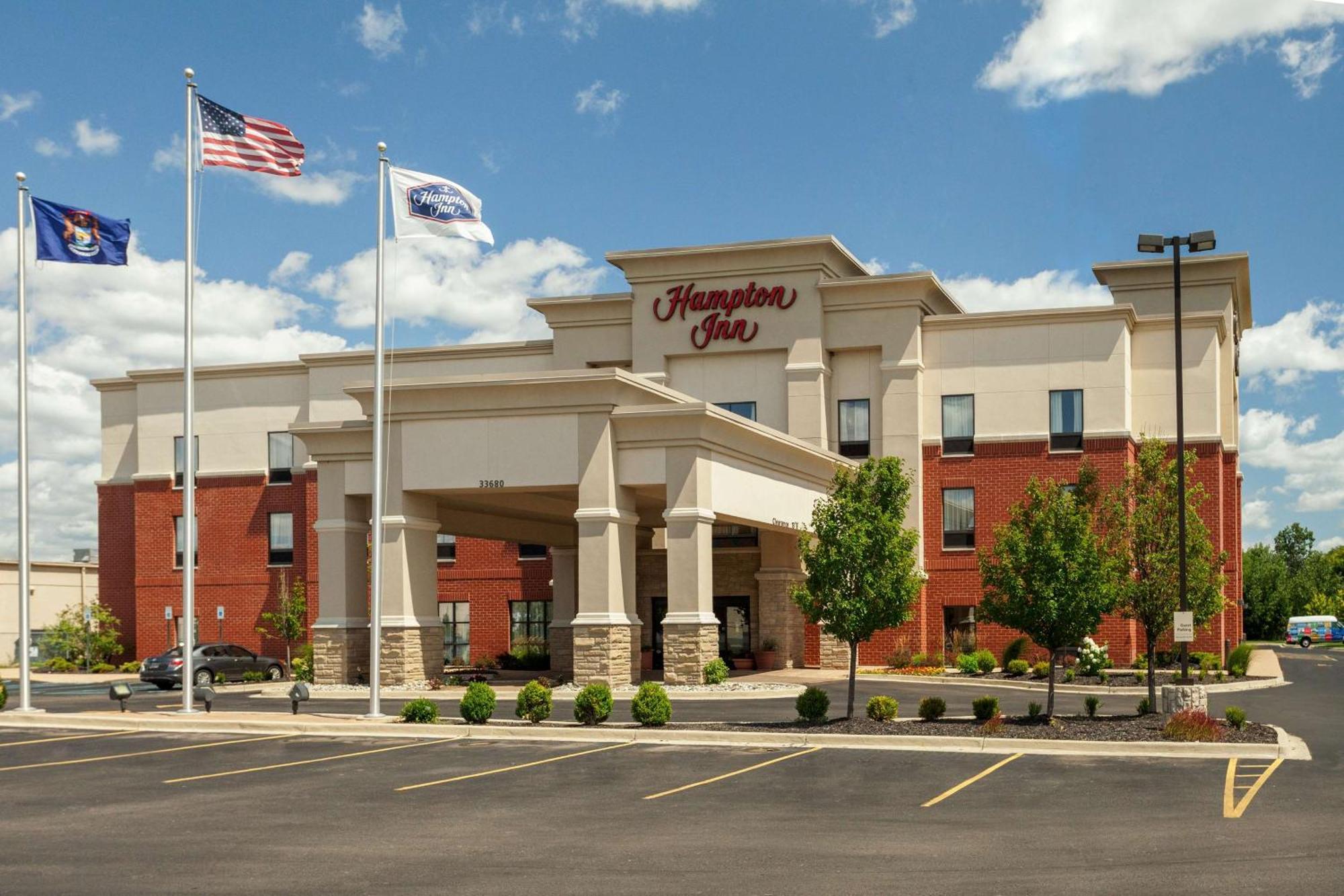 Clinton Township 底特律罗斯维尔汉普顿旅馆酒店 外观 照片